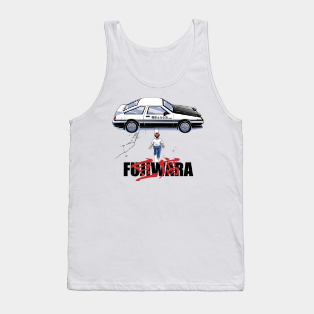 Fujiwara Tank Top by CoinboxTees